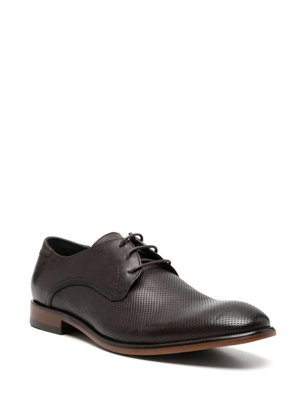 SERGIO MORETTI FIRENZE Leren Derby schoenen Bruin