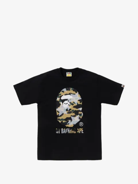 A BATHING APE® Ape Head camouflage-print T-shirt