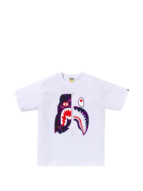 A BATHING APE® Shark graphic-print T-shirt