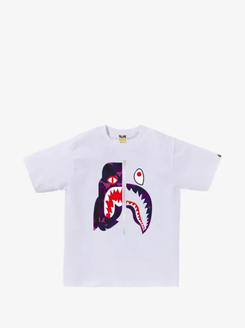 A BATHING APE® playera con estampado gráfico