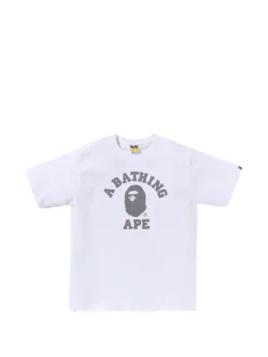 A BATHING APE® College T-shirt | White | FARFETCH