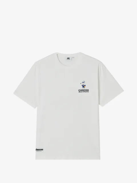 CHOCOOLATE graphic-print cotton T-shirt
