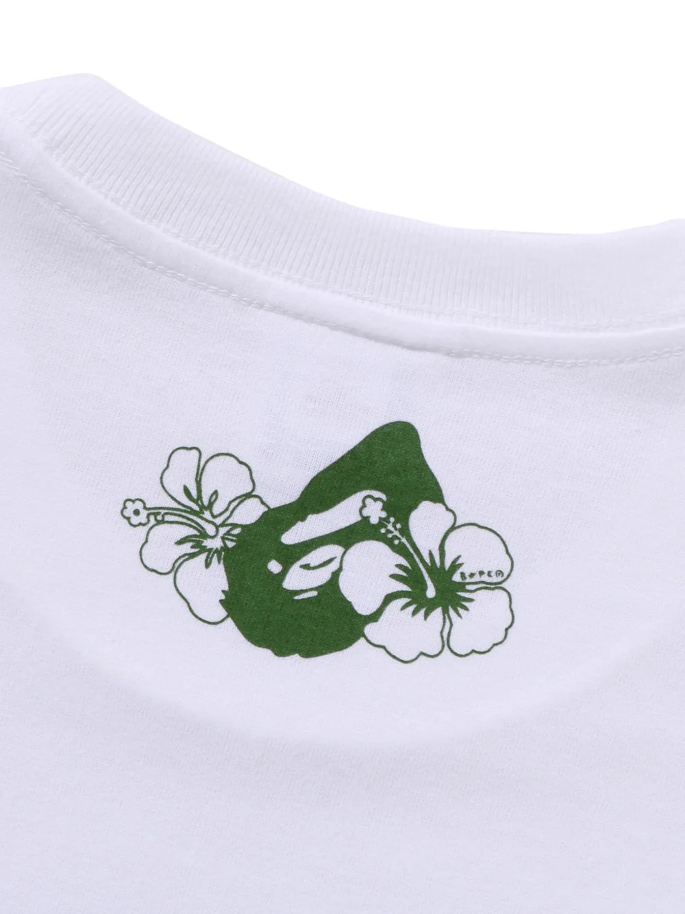 A BATHING APE Busy Works T-shirt met grafische print Wit