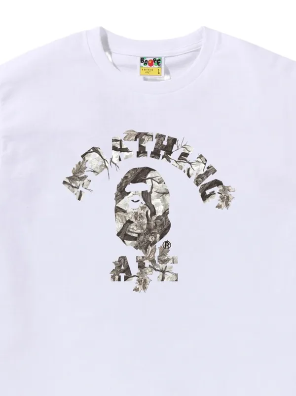 A BATHING APE® Ape Head Tシャツ | ホワイト | FARFETCH JP