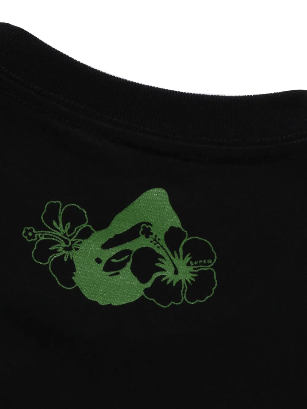 A BATHING APE Busy Works T-shirt met grafische print Zwart