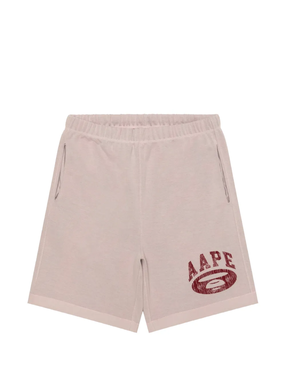 AAPE BY *A BATHING APE® camouflage-print reversible shorts - Rosa