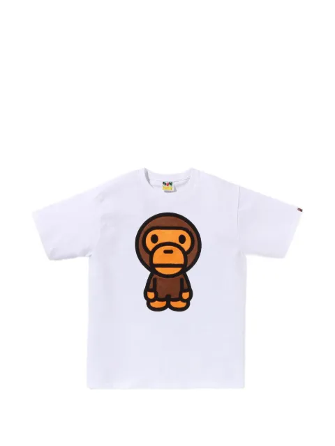 A BATHING APE® Baby Milo appliqué T-shirt