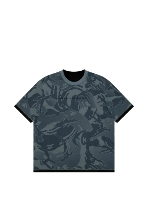 AAPE BY *A BATHING APE® reversible camo-print T-shirt