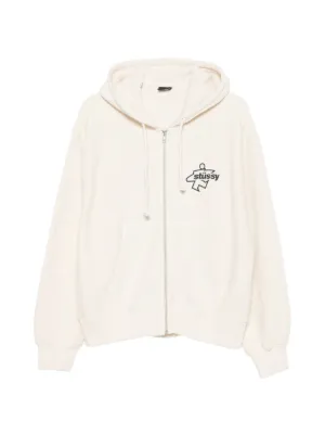 Stüssy Stu Hoodie | Blue | FARFETCH