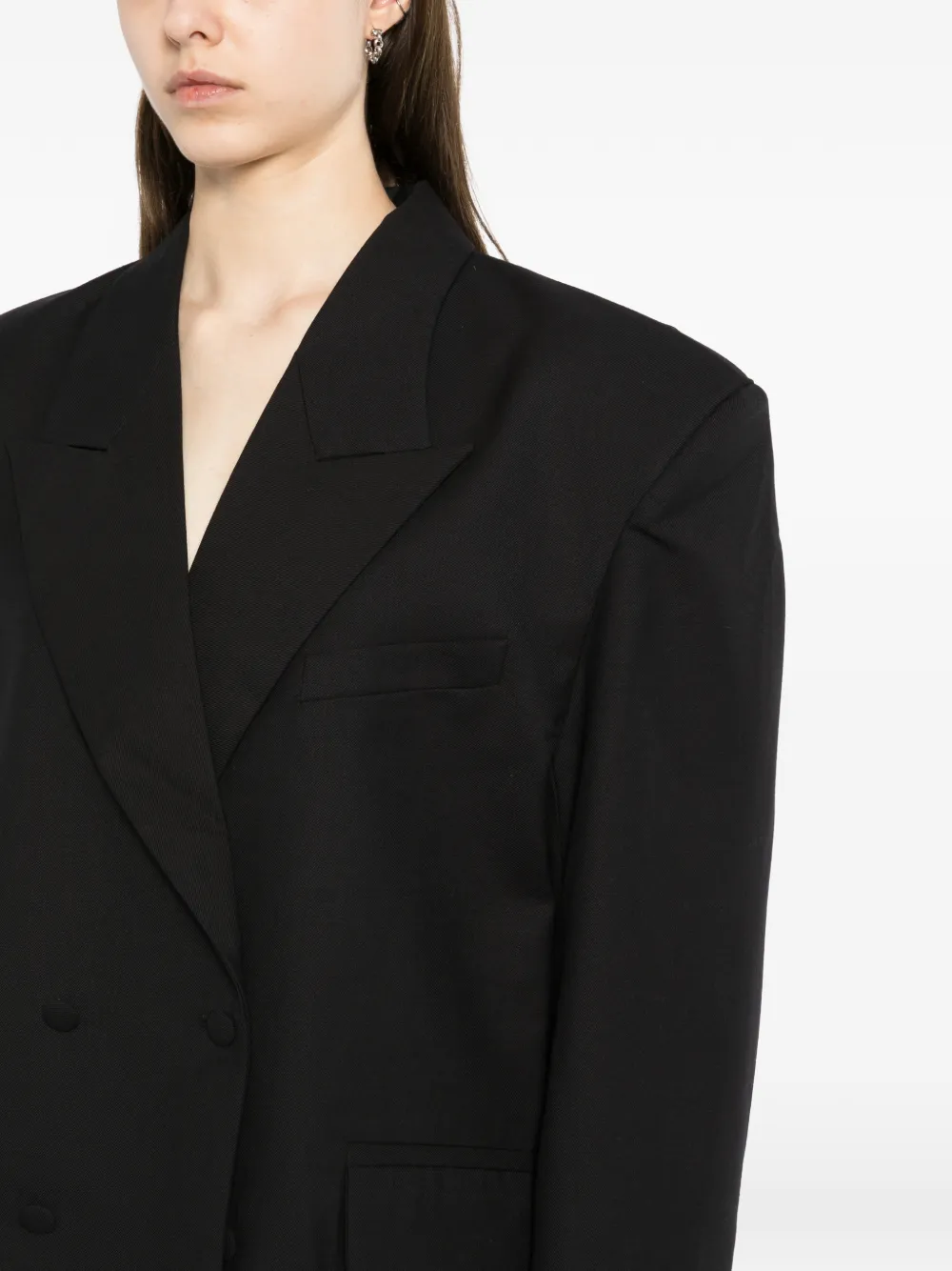Vaquera Slouchy Blazer | Black | FARFETCH