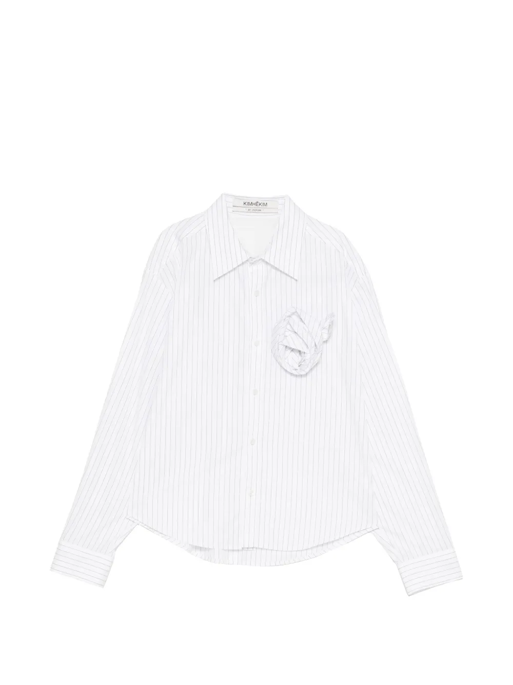 Kimhekim striped shirt - Bianco