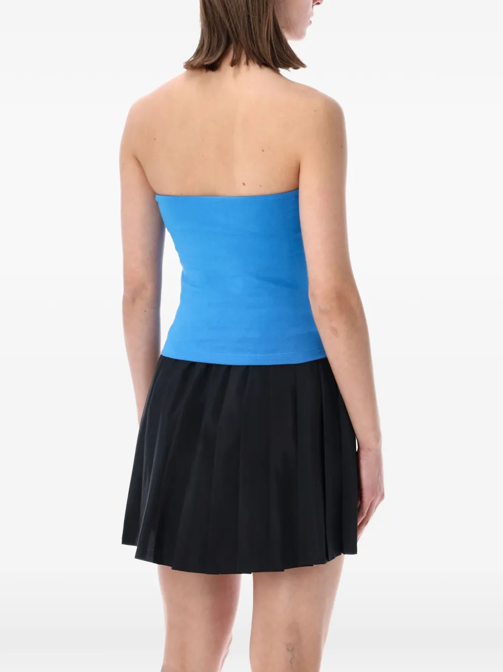 Nike Tube top met geborduurd logo Blauw