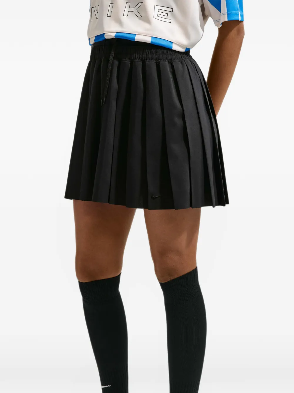Nike Club Rules plooirok Zwart