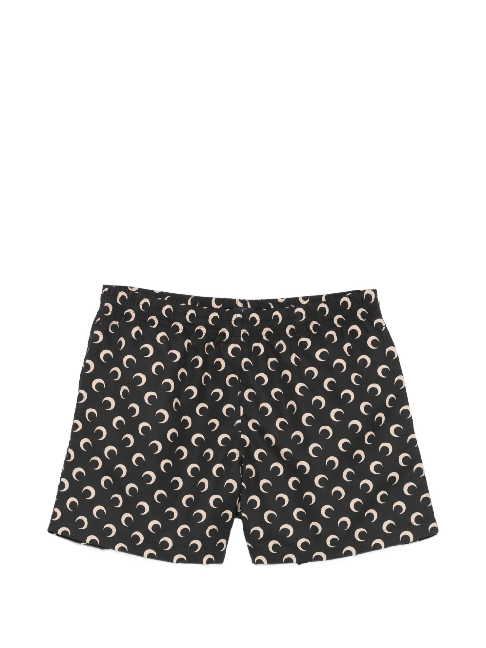 Marine Serre moon-print swim shorts - Nero