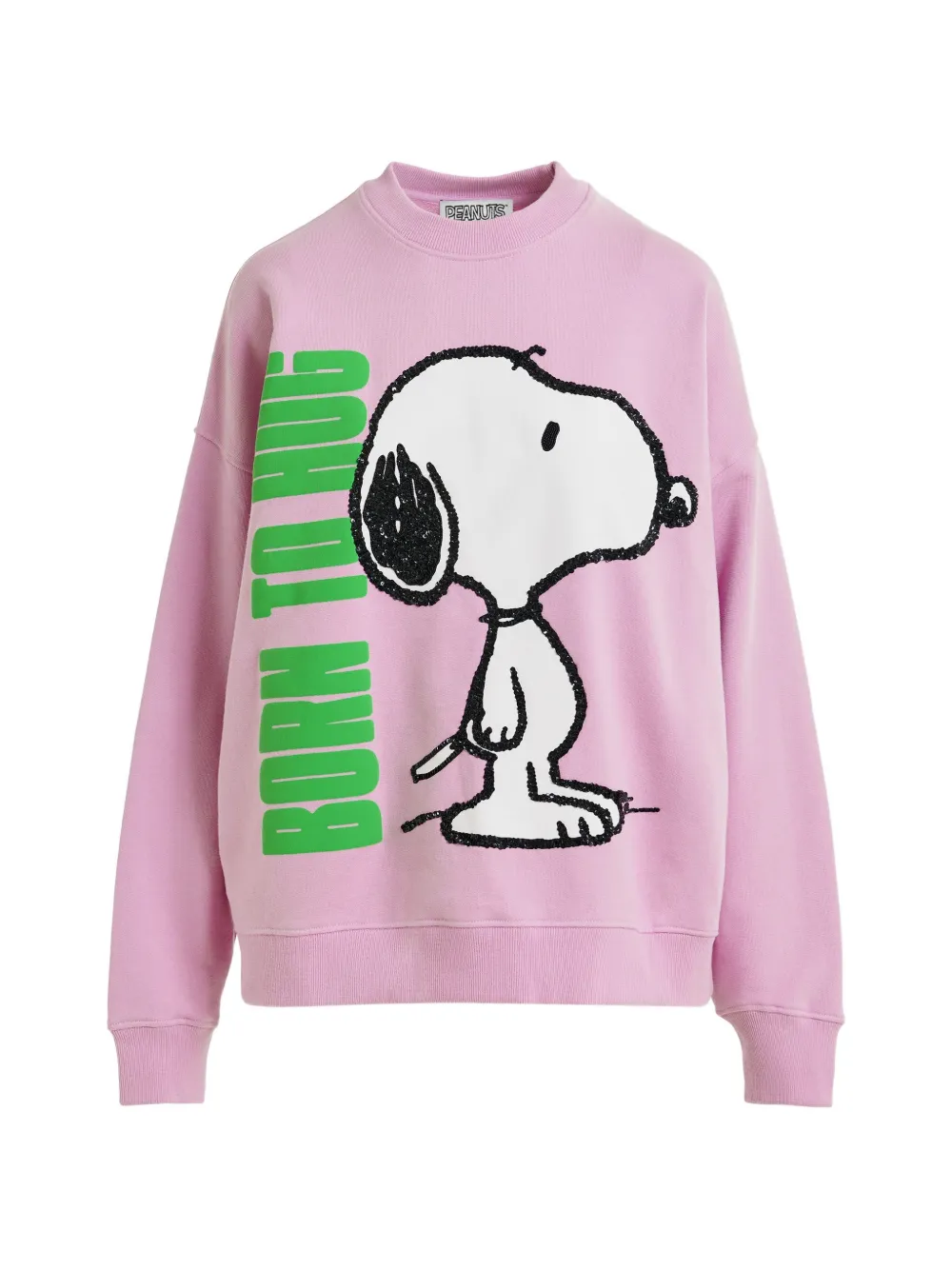 Essentiel Antwerp Peanuts™ Snoopy sequin-embellished sweatshirt - Rosa