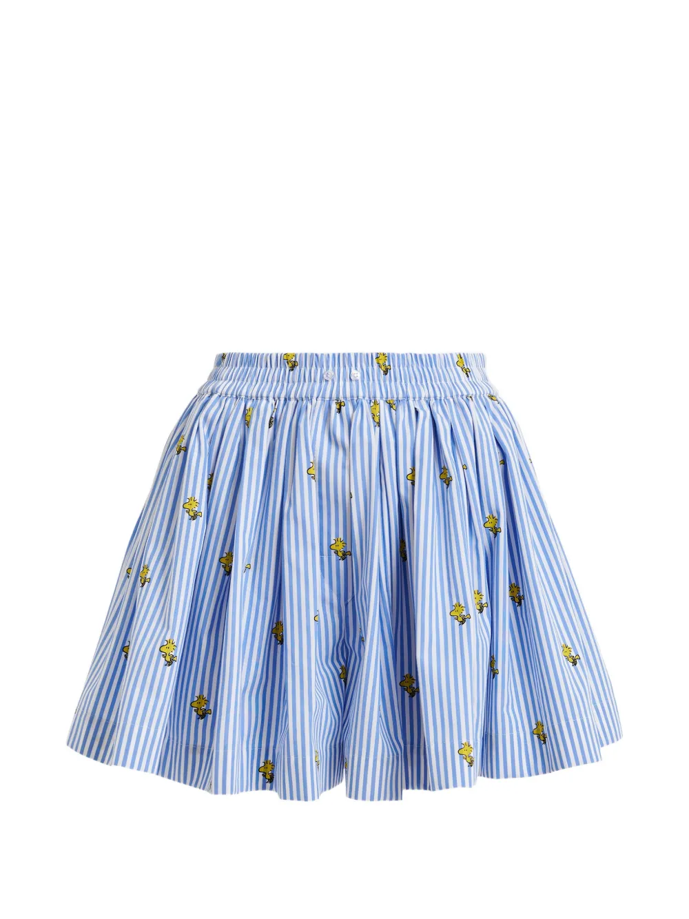 Essentiel Antwerp Peanuts™ print striped shorts - Blu