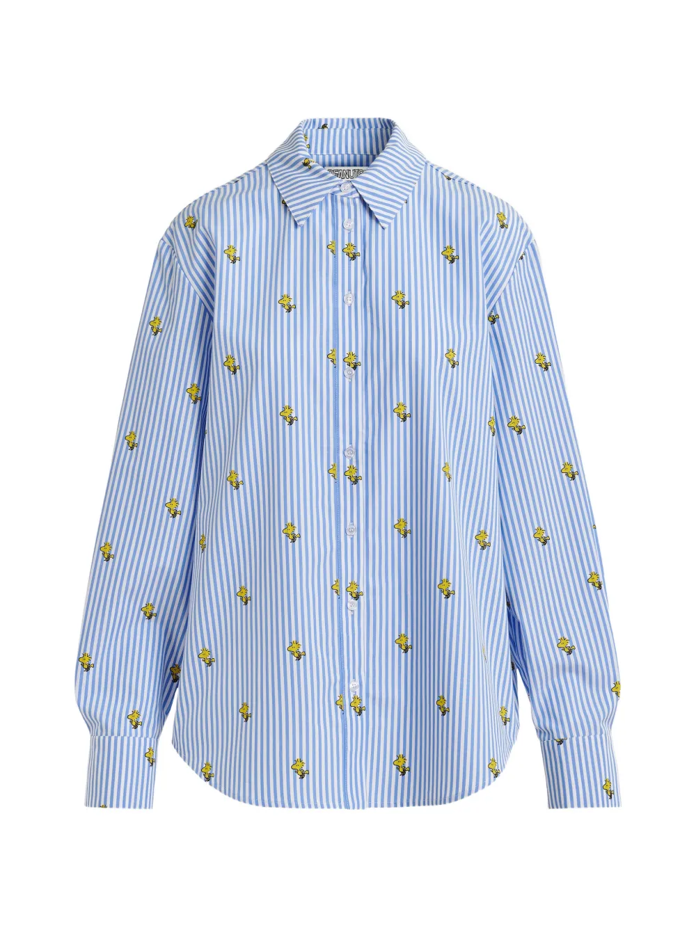Essentiel Antwerp Peanuts™ Snoopy-print striped shirt - Blu