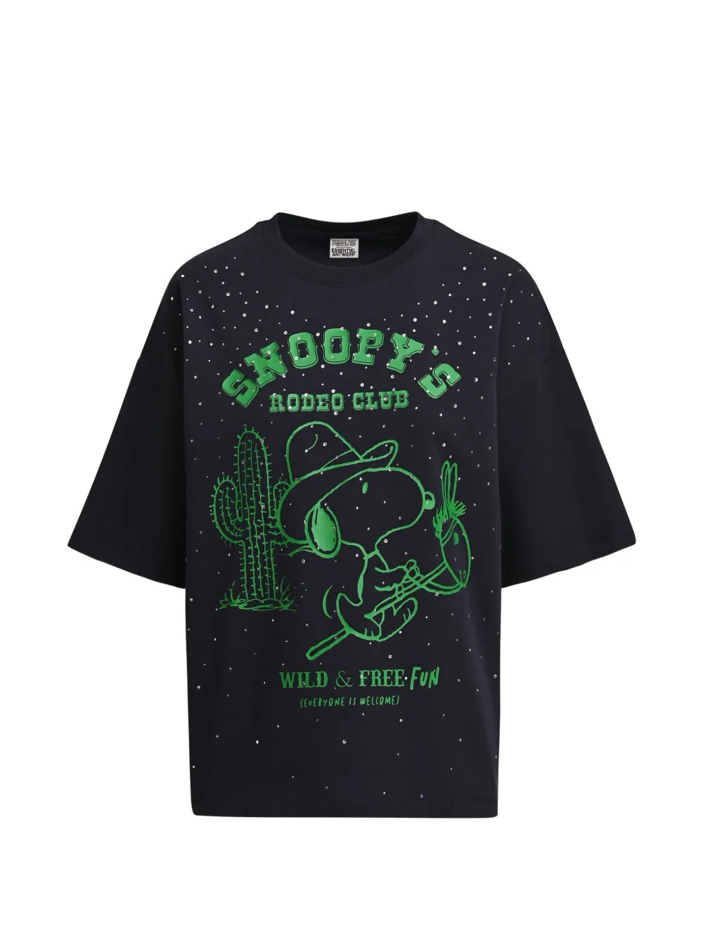 Essentiel Antwerp x Peanuts Snoopy-print T-shirt - Blu