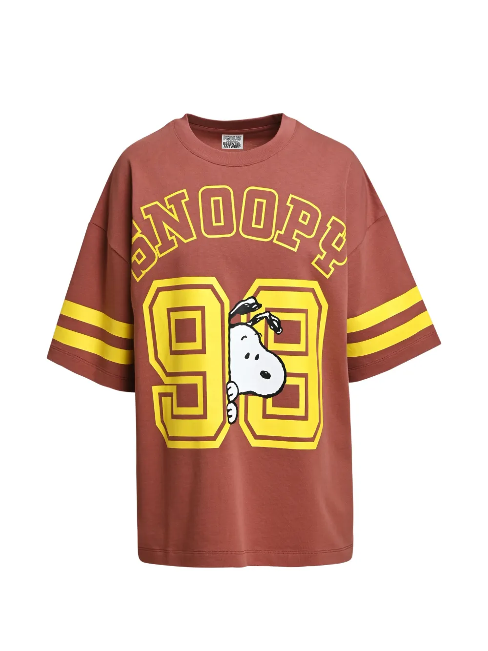Essentiel Antwerp Peanuts™ Snoopy print T-shirt - Marrone
