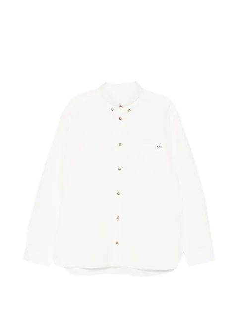 A.P.C. button-down pocket shirt