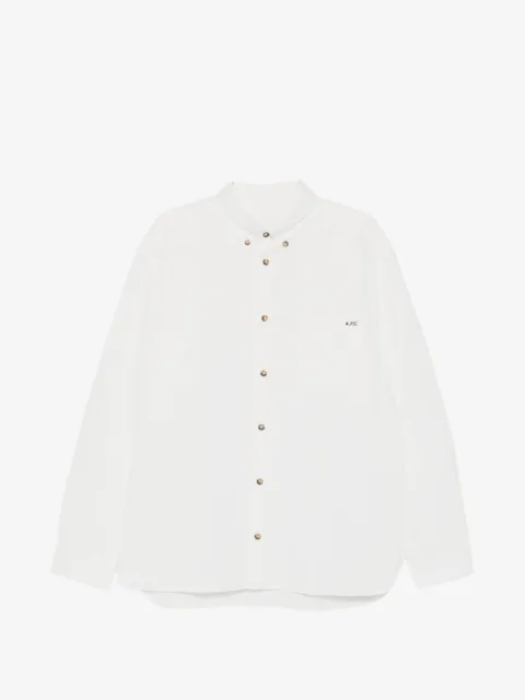 A.P.C. button-down pocket shirt