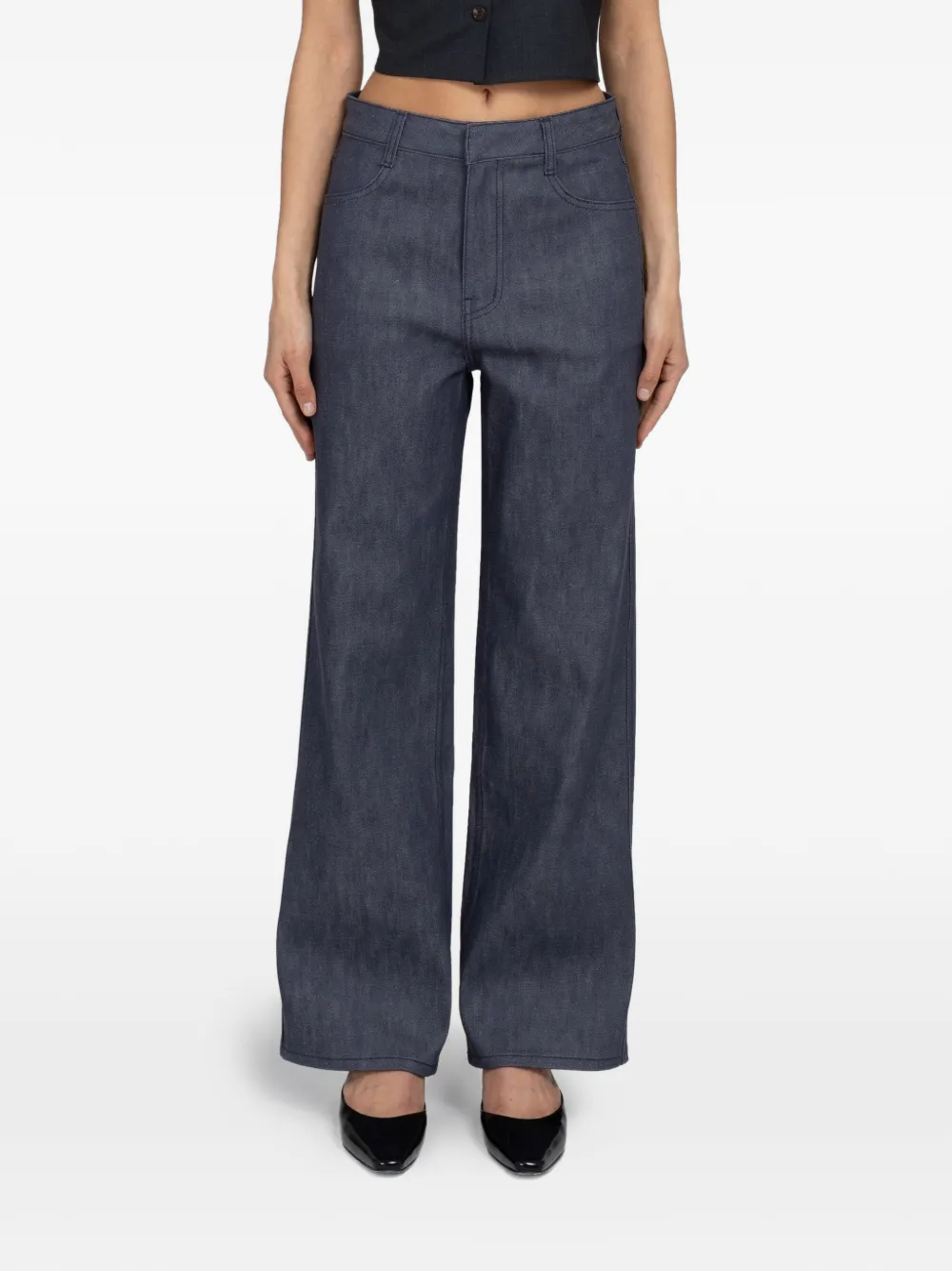 Amomento straight-fit jeans - Blu