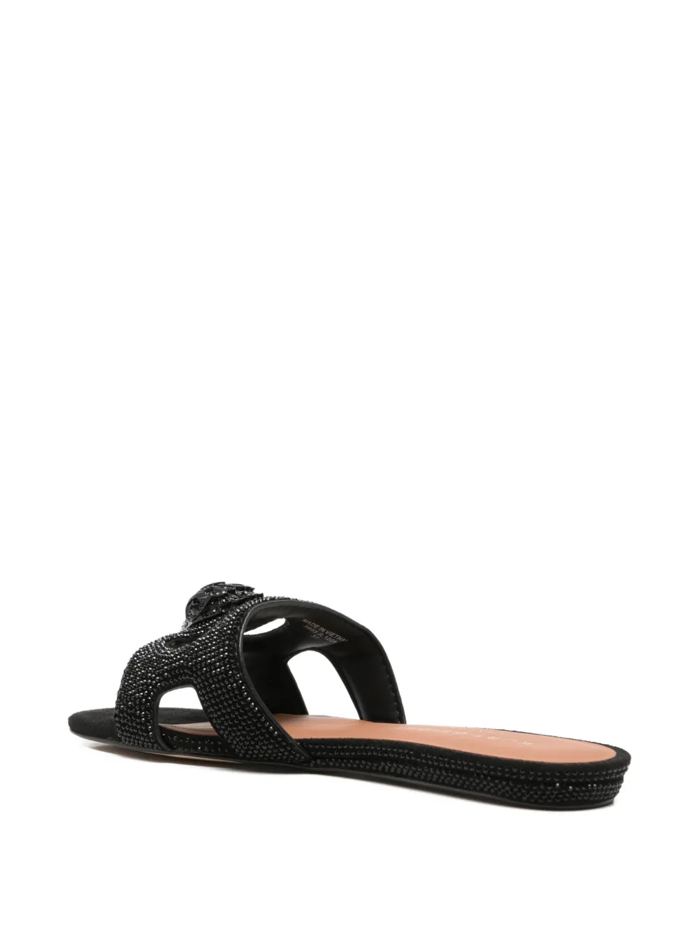 Kurt Geiger London Eagle sandalen verfraaid met kristallen Zwart