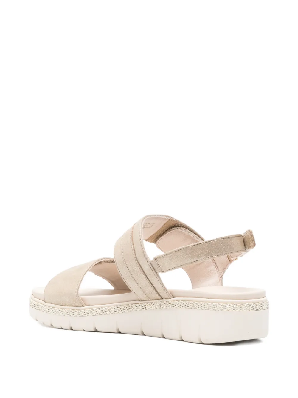 TAMARIS Sandalen met metallic-effect Beige