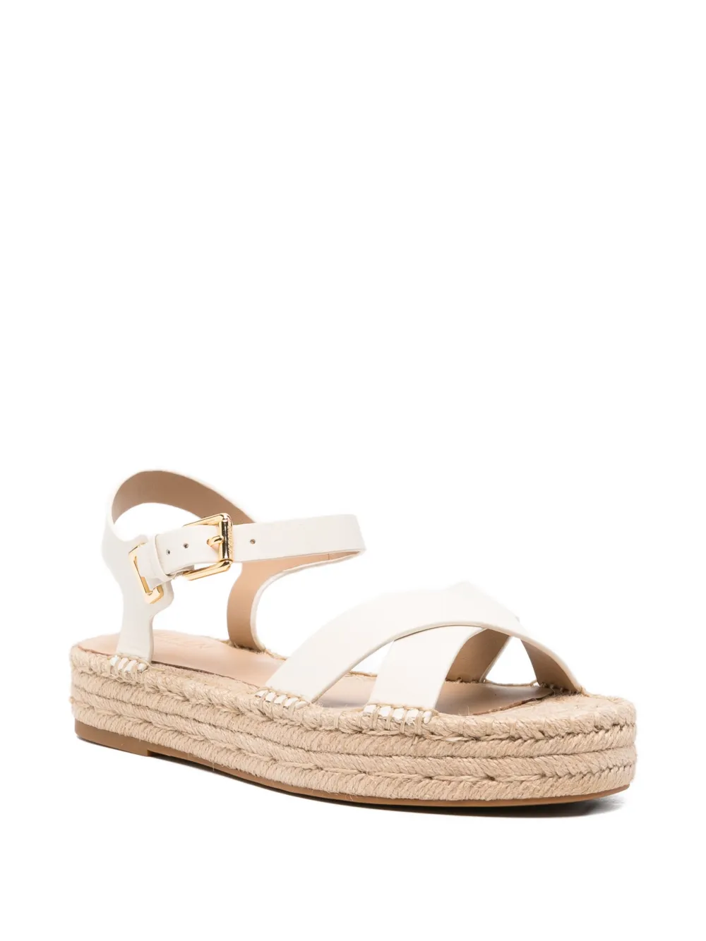 Lauren Ralph Lauren cross-strap espadrilles Beige