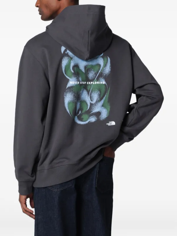 The North Face ロゴ パーカー | グレー | FARFETCH JP