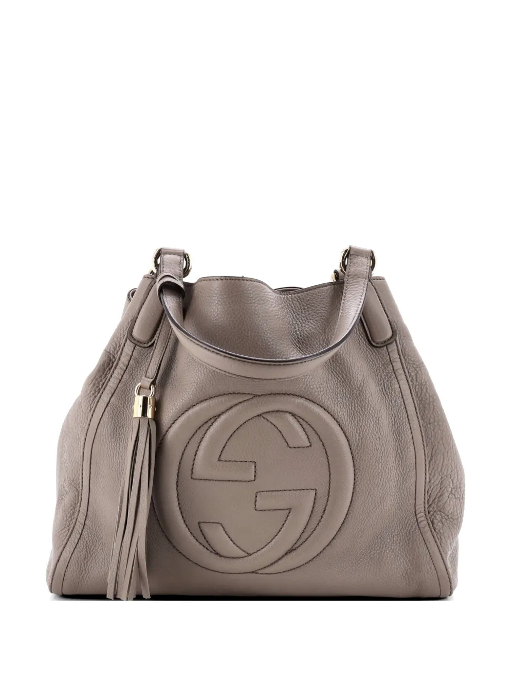 Gucci Pre-Owned Soho Leather Medium shoulder bag - Toni neutri