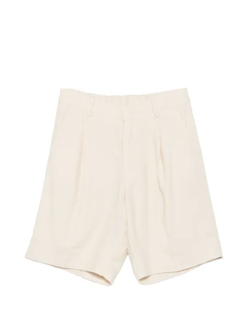 NN07 pleated-waistband shorts