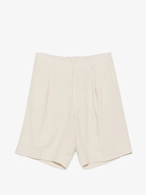 NN07 pleated-waistband shorts