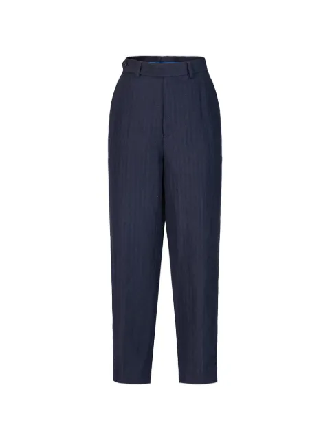 Shanghai Tang dragon-embroidered trousers