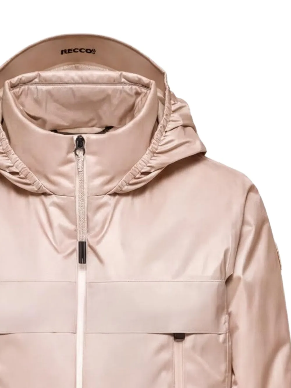 Moncler Grenoble Fergana donsjack met capuchon Roze