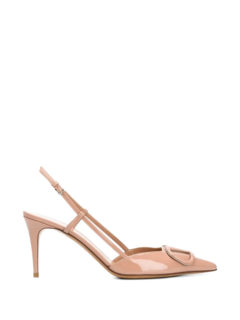 Valentino Garavani VLogo Signature patent leather pumps - Rosa