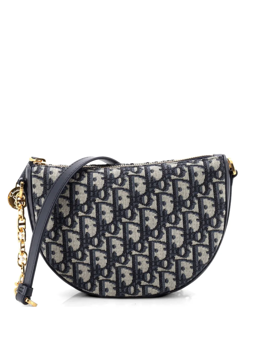 Christian Dior Pre-Owned Diorstar Callisto Handbag Oblique Canvas shoulder bag - Blu