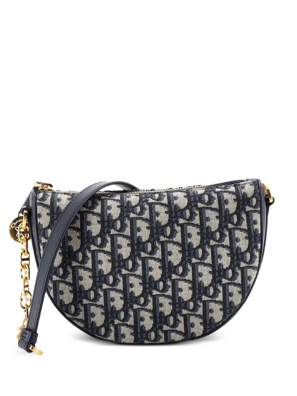 Christian Dior Pre-Owned Diorstar Callisto Handbag Oblique Canvas shoulder bag - Blu