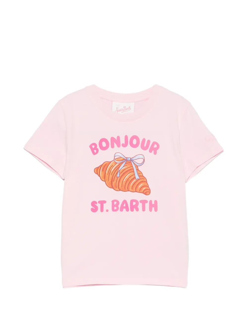 MC2 Saint Barth Kids graphic-print T-shirt - Rosa