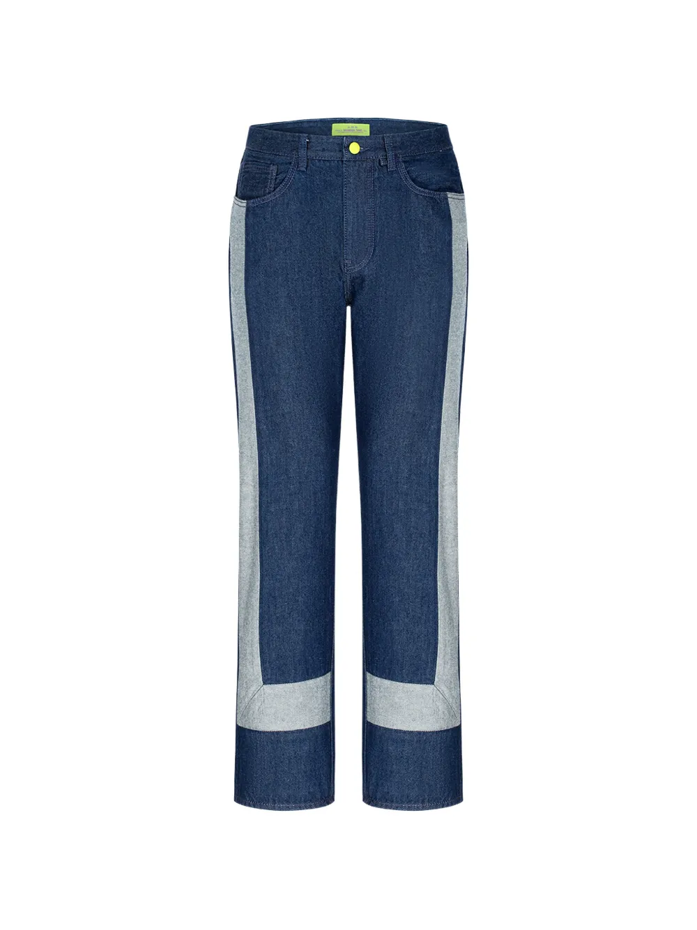 Shanghai Tang FOST topstitched jeans - Blau