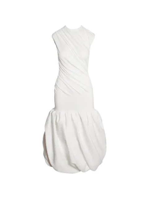 Ioana Ciolacu vestido midi Ripple Balloon