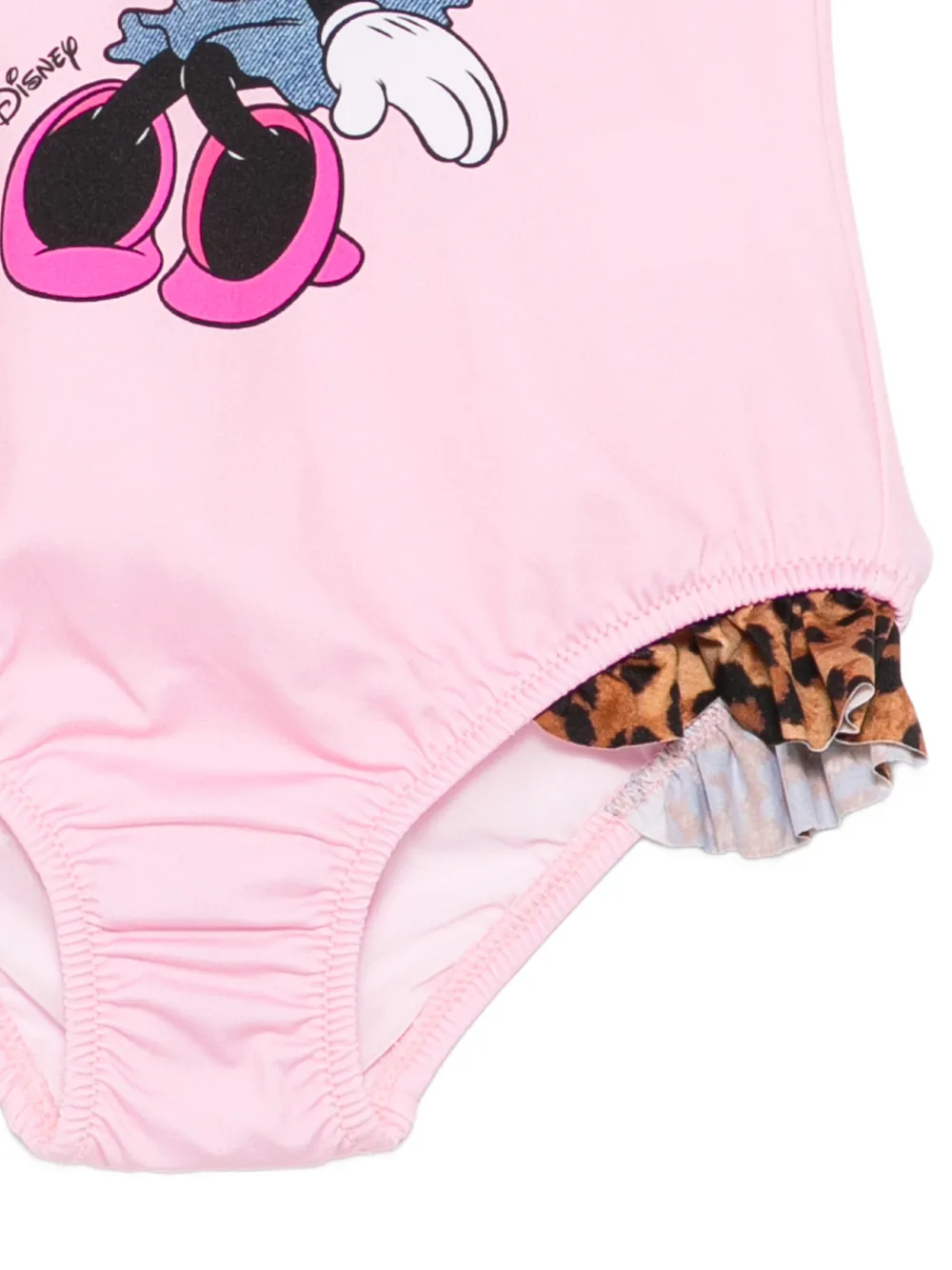 MC2 Saint Barth Kids x Disney Tiana badpak met ruches Roze