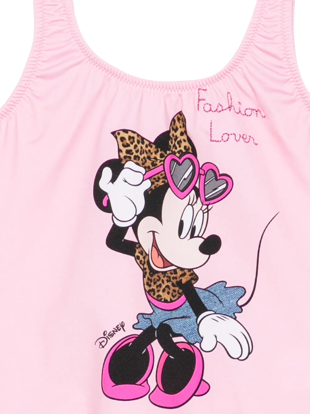MC2 Saint Barth Kids x Disney Tiana badpak met ruches Roze