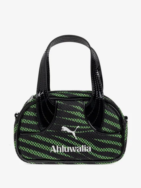 PUMA bolsa crossbody tejida de malla en colaboración con Ahluwalia