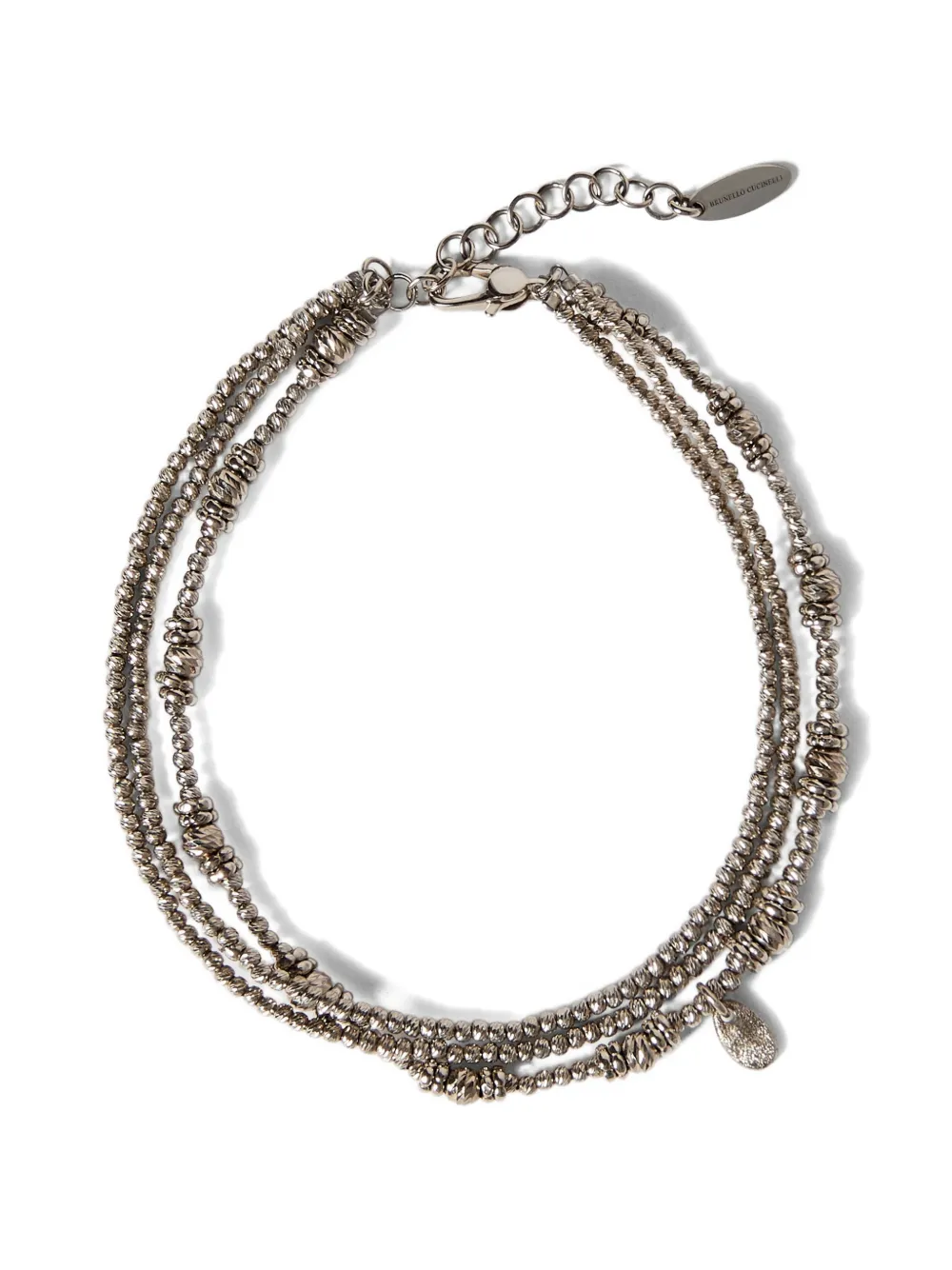 Brunello Cucinelli sterling silver anklet - Argento