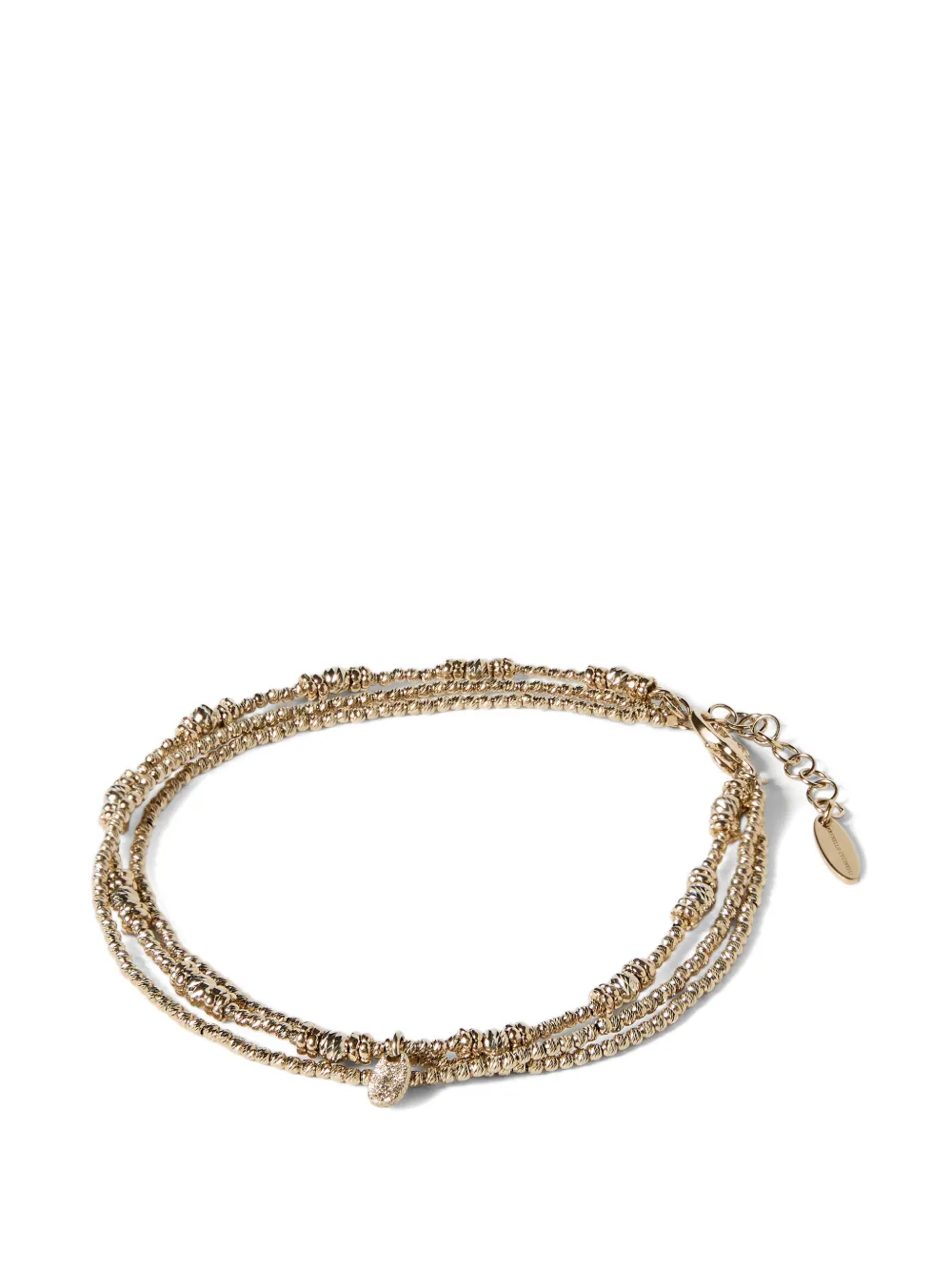 Brunello Cucinelli sterling silver anklet - Oro