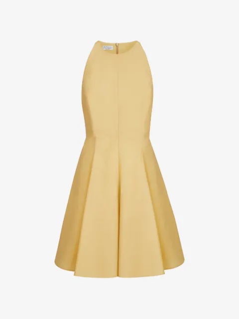 Brunello Cucinelli vestido corto Techno