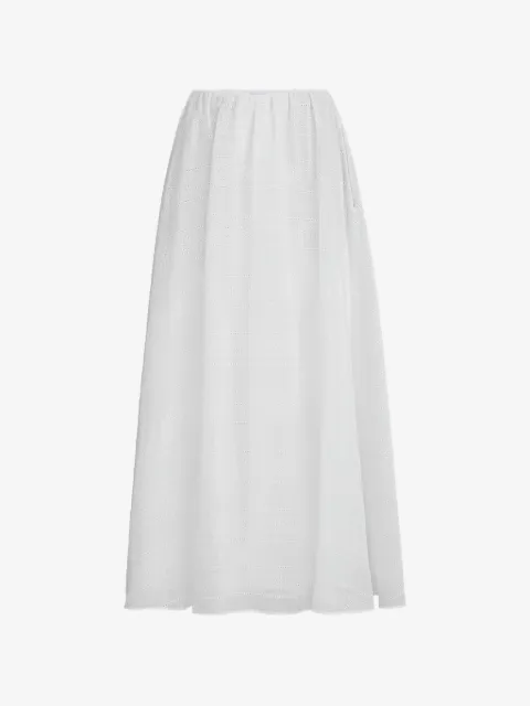 Brunello Cucinelli broderie anglaise skirt