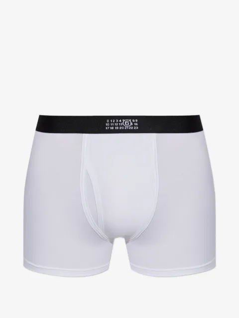 MM6 Maison Margiela logo-waistband boxers