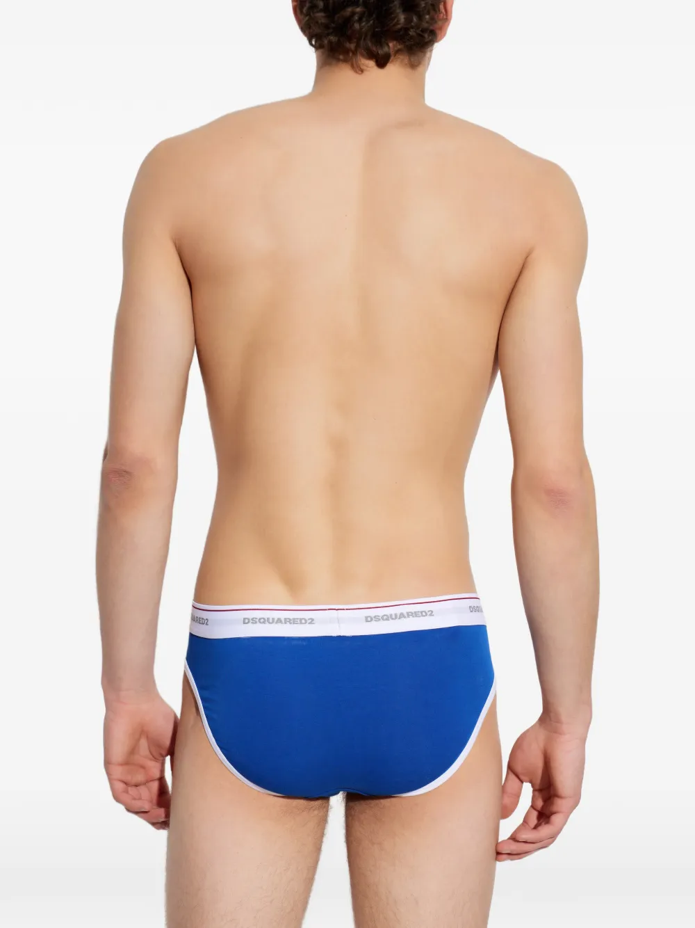  Dsquared2 Calzoncillos Con Logo En La Cinturilla - Azul 